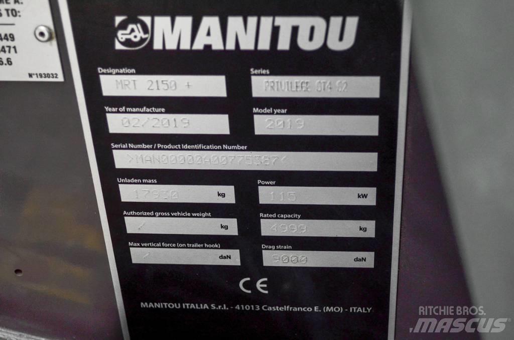 Manitou MRT 2150 Телескопические погрузчики