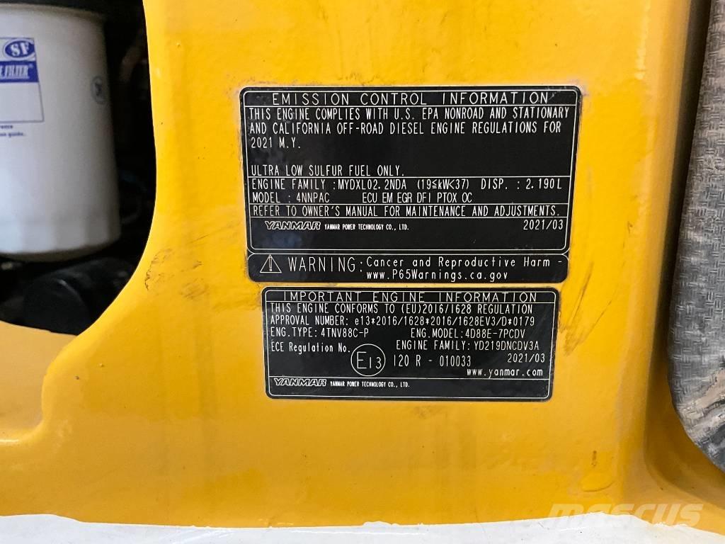 Komatsu PC 55 MR-5 Мини-экскаваторы