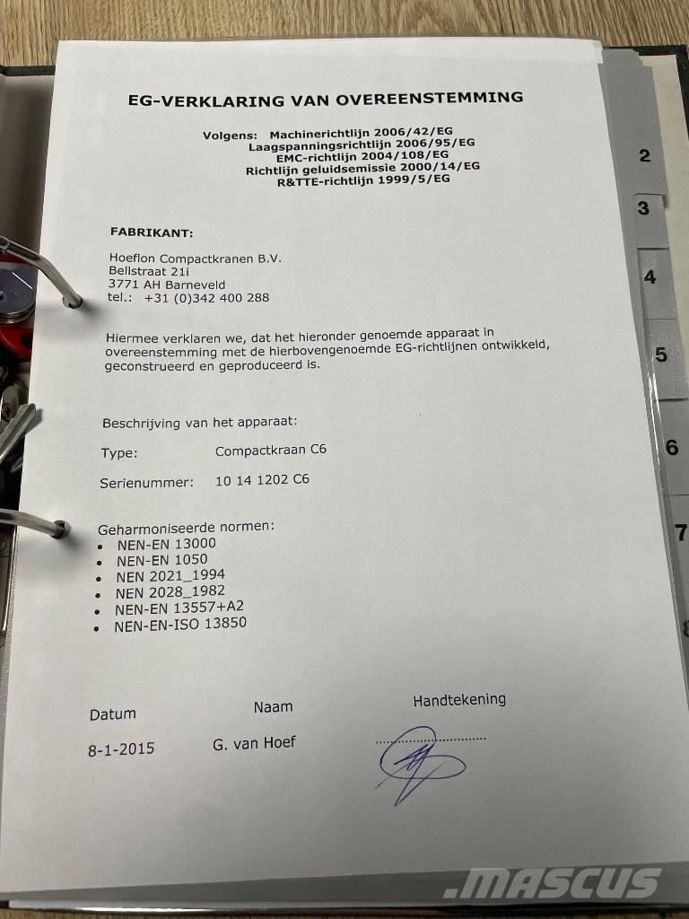 Hoeflon C 6 SOLD Мини-краны