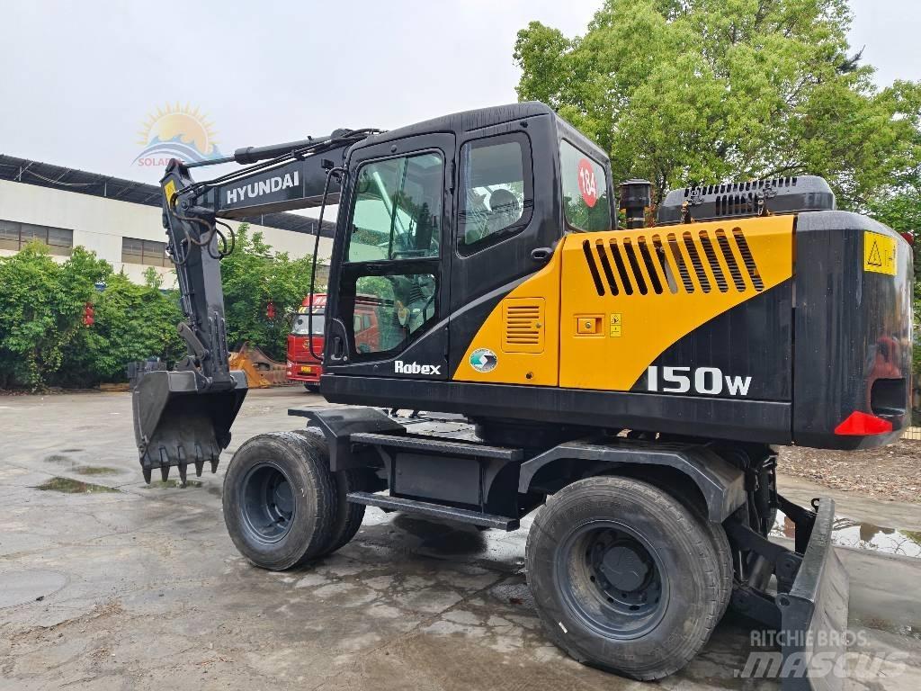 Hyundai R 150 W Колёсные экскаваторы
