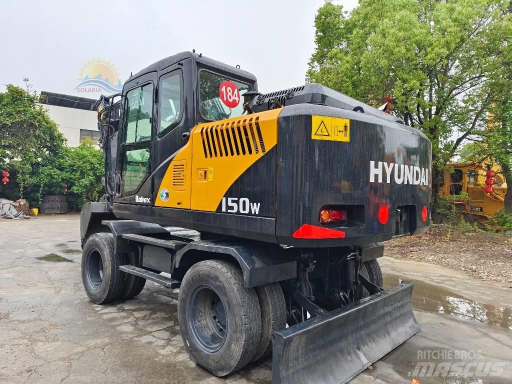 Hyundai R 150 W Колёсные экскаваторы