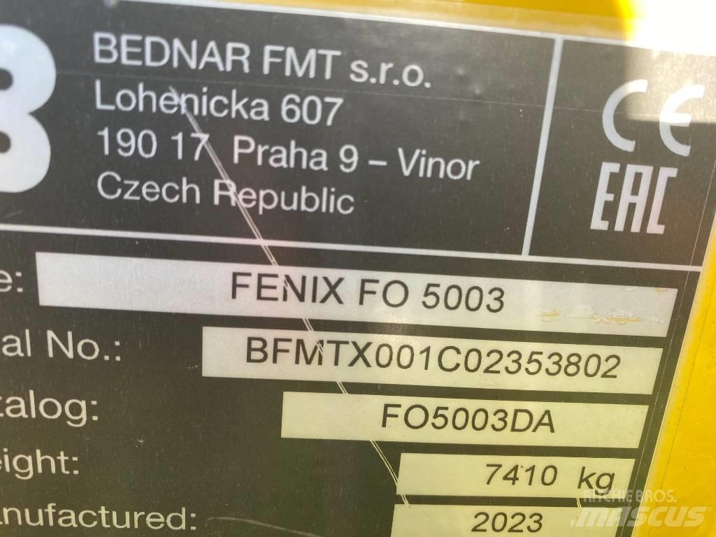 Bednar FENIX FO 5003 Культиваторы сплошные