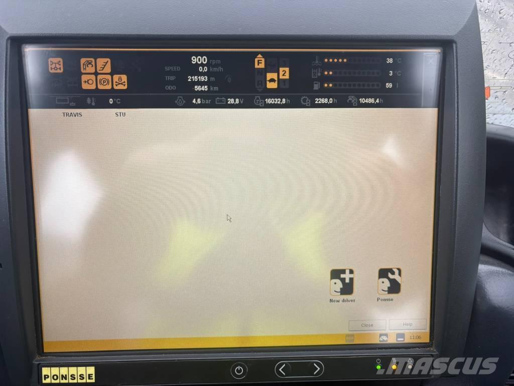 Ponsse Ergo 8W Харвестеры