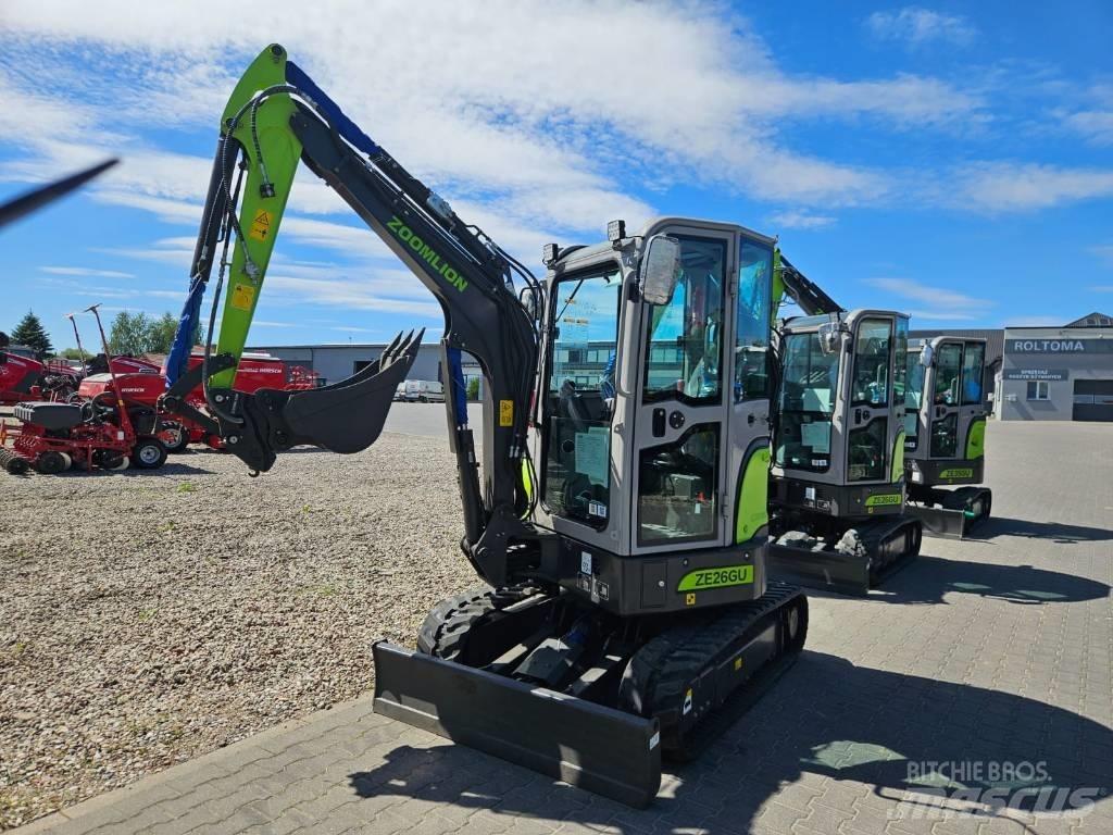 Zoomlion ZE26GU Мини-экскаваторы