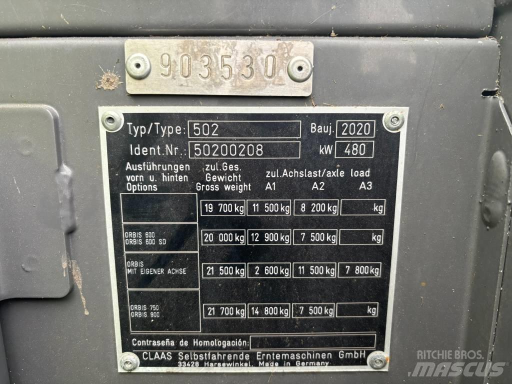 CLAAS Jaguar 960 4WD Самоходные кормоуборочные комбайны