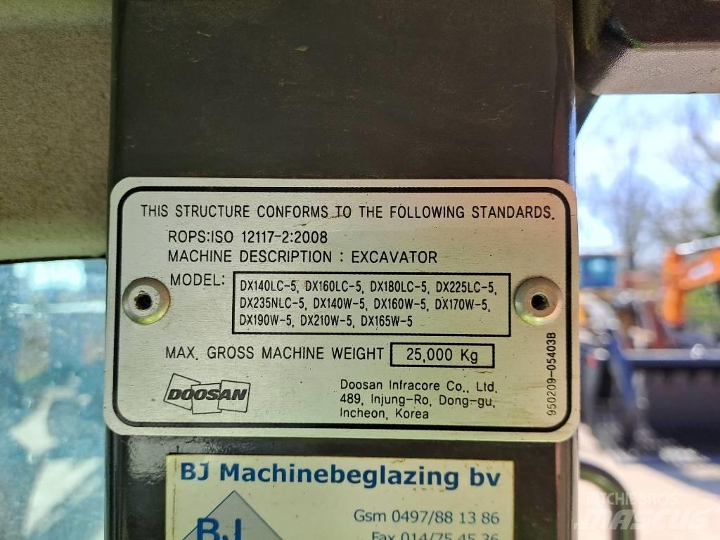 Doosan DX140W-5 Колёсные экскаваторы