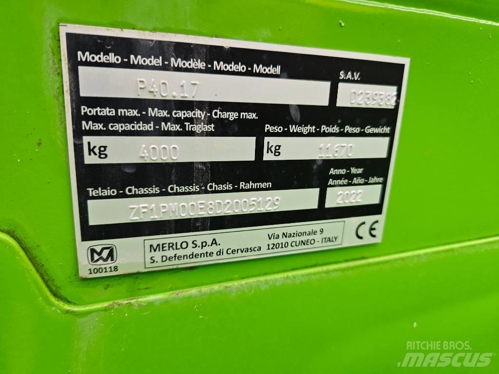 Merlo P 40.17 Телескопические погрузчики