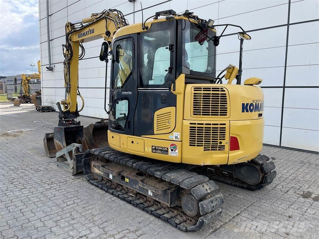Komatsu PC88MR-10 Колёсные экскаваторы