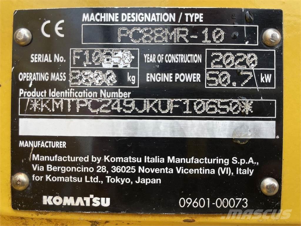 Komatsu PC88MR-10 Колёсные экскаваторы