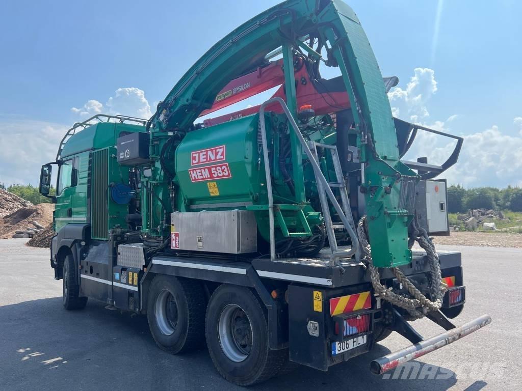 JENZ HEM 583 R MAN Дробилки древесины