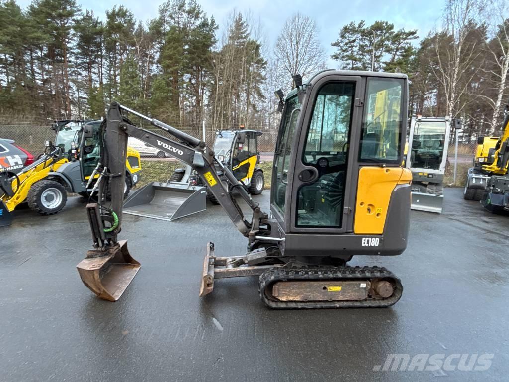 Volvo EC18 D Мини-экскаваторы