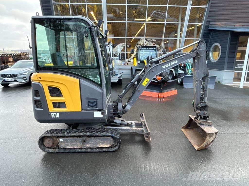 Volvo EC18 D Мини-экскаваторы