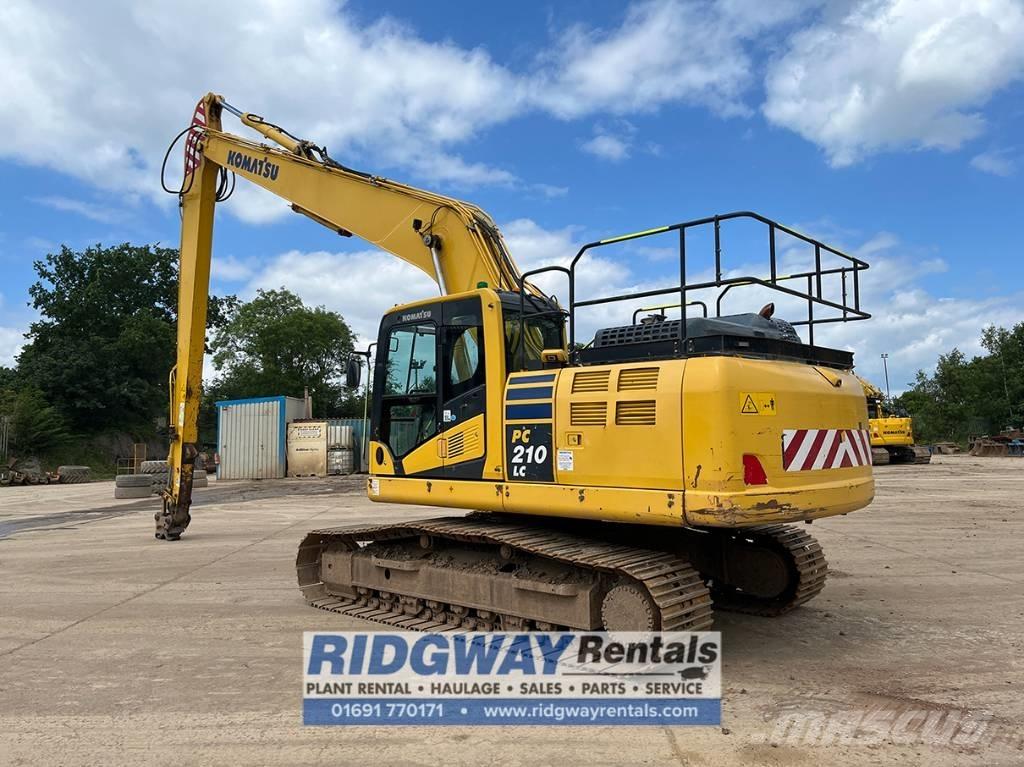 Komatsu PC 210 LC-10 Гусеничные экскаваторы