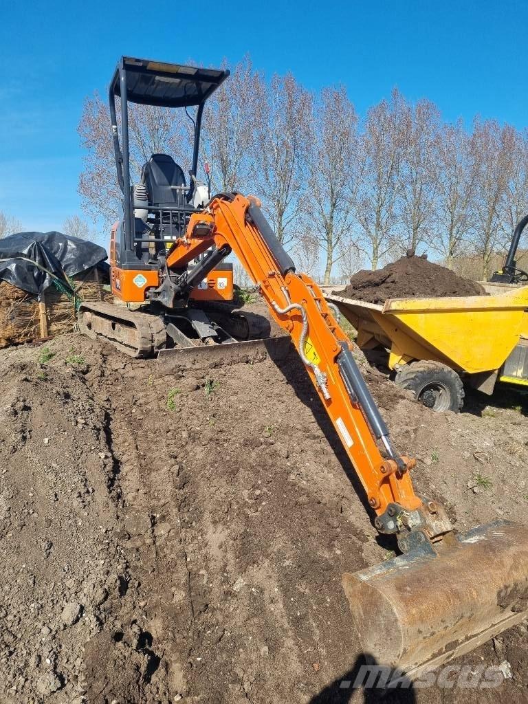 Hitachi ZX 19 U Мини-экскаваторы