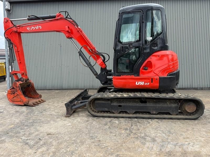 Kubota U50-3 Мини-экскаваторы