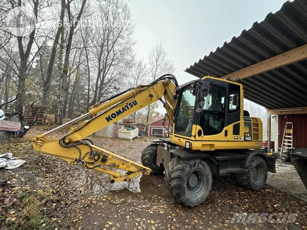 Komatsu PW 148-8 Колёсные экскаваторы