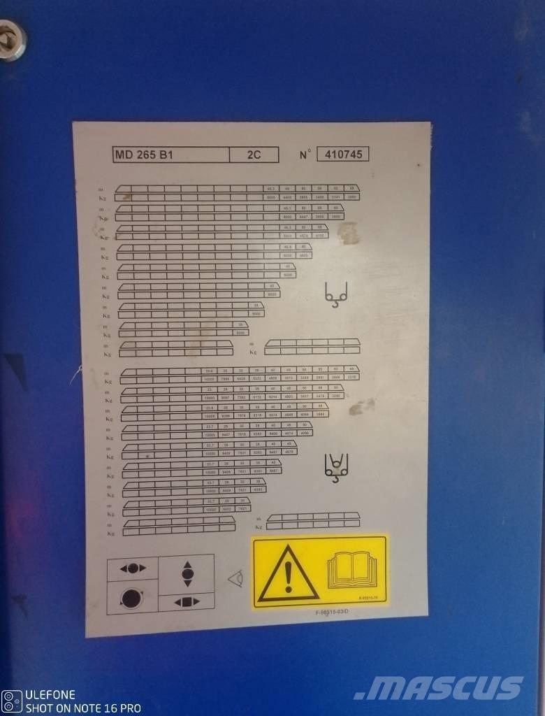 Potain MD265B1-J10 Башенные краны