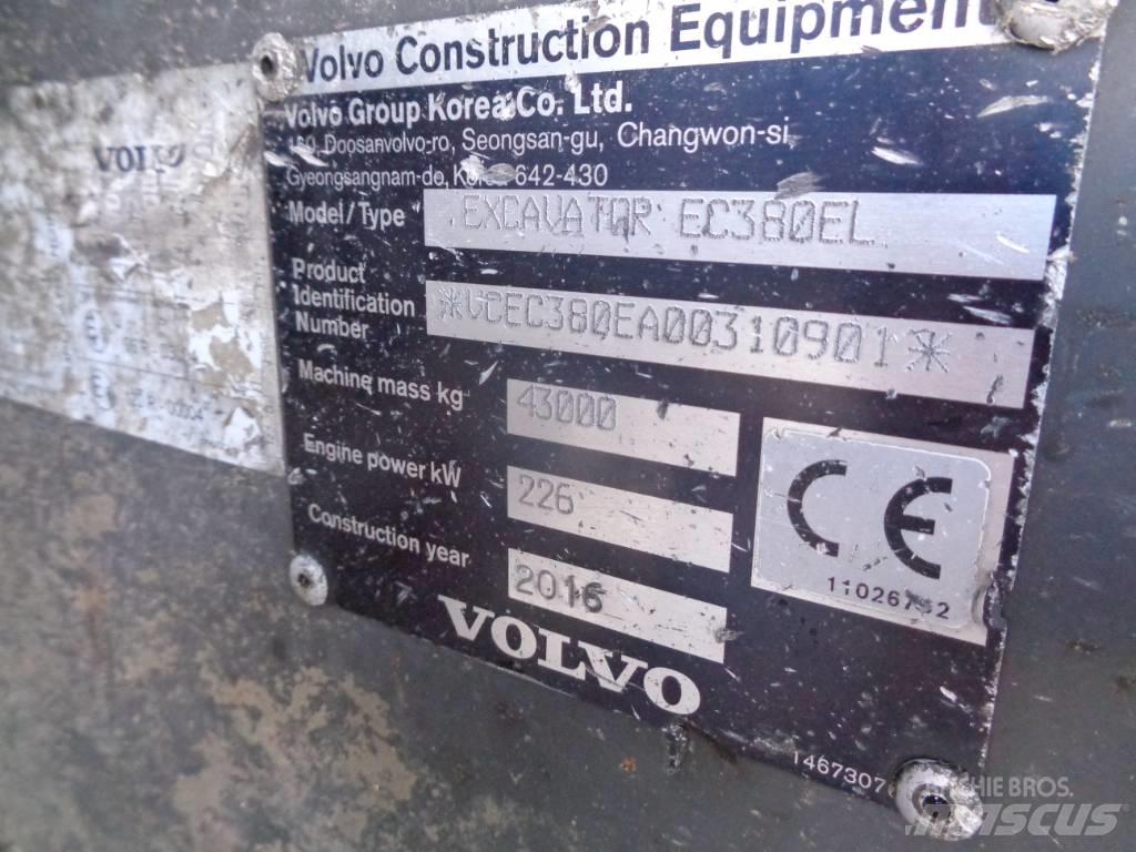 Volvo EC 380 EL Гусеничные экскаваторы
