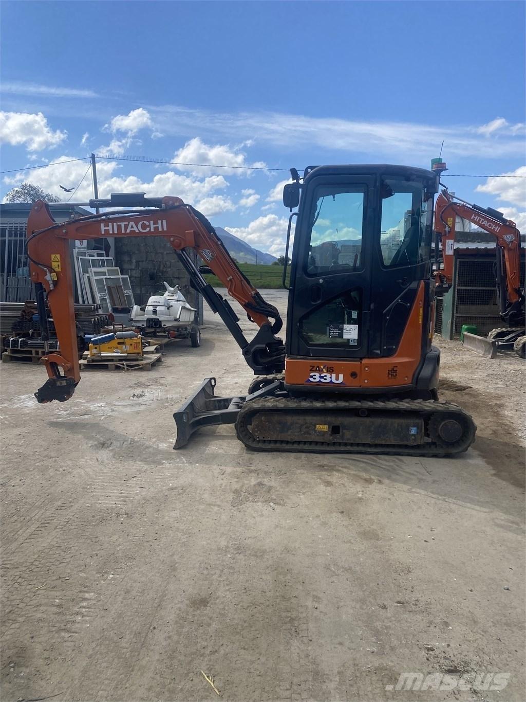 Hitachi Zaxis33U-6 Мини-экскаваторы