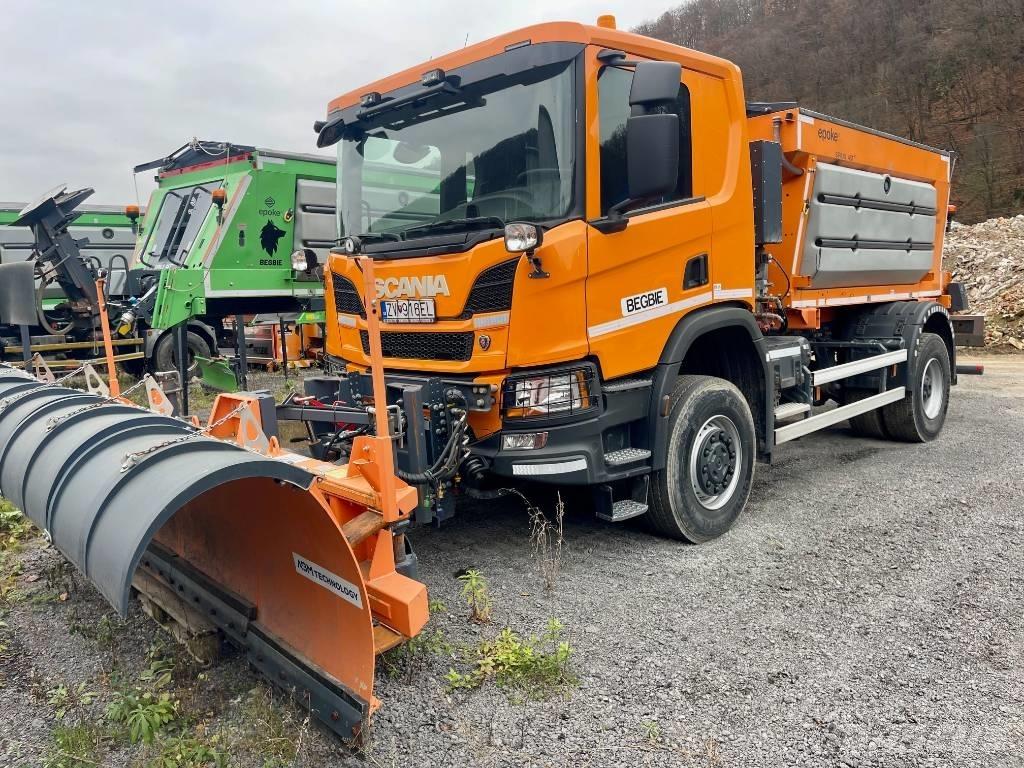 Scania P 410 Пескоразбрасыватели