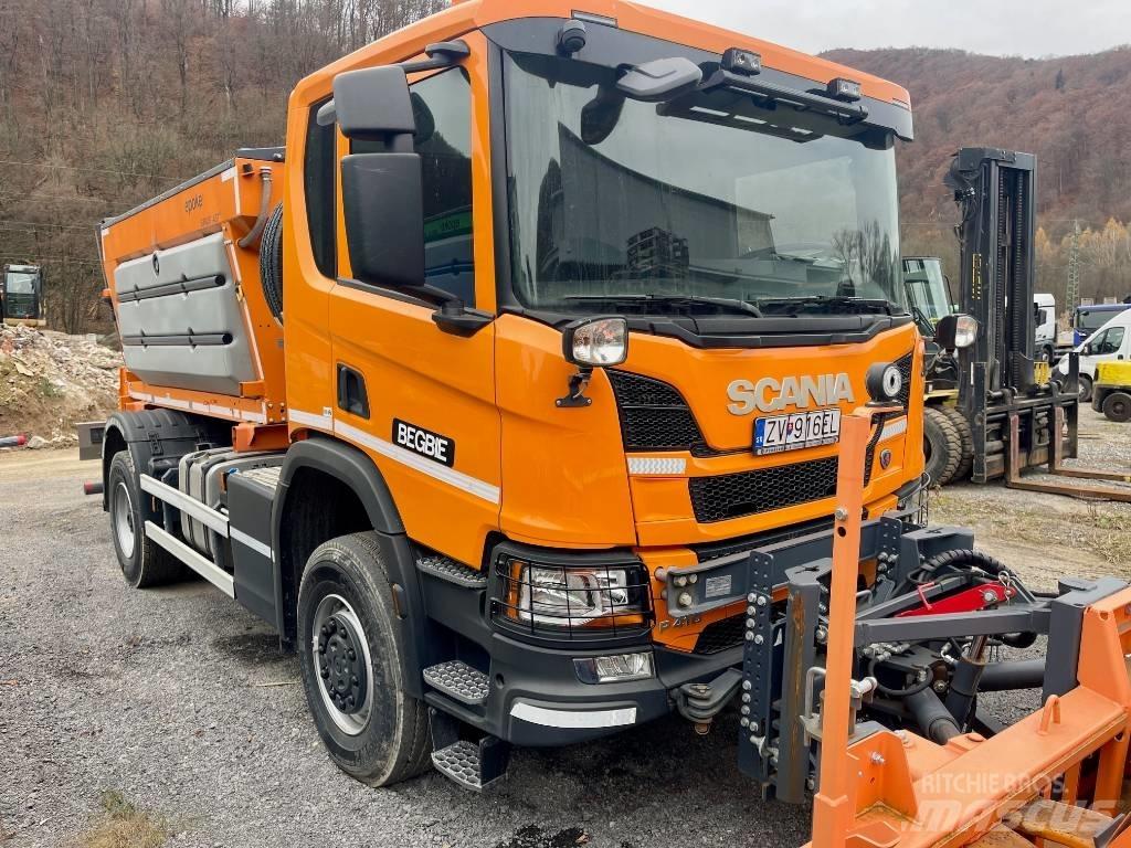 Scania P 410 Пескоразбрасыватели