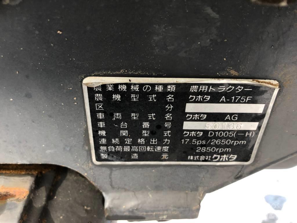 Kubota A-175 Трактора