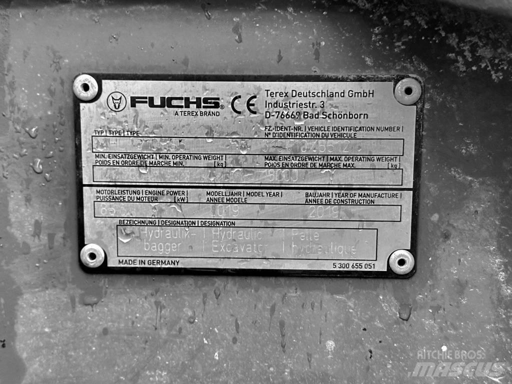 Terex Fuchs MHL 310 Оборудование для сортировки отходов