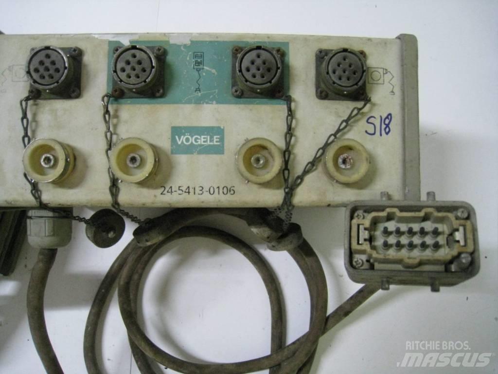 Vögele 1603 Электронные блоки