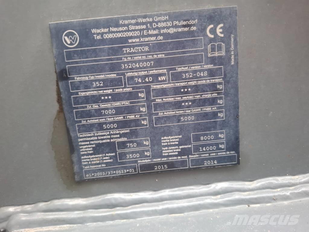 Kramer 8115 Фронтальные погрузчики