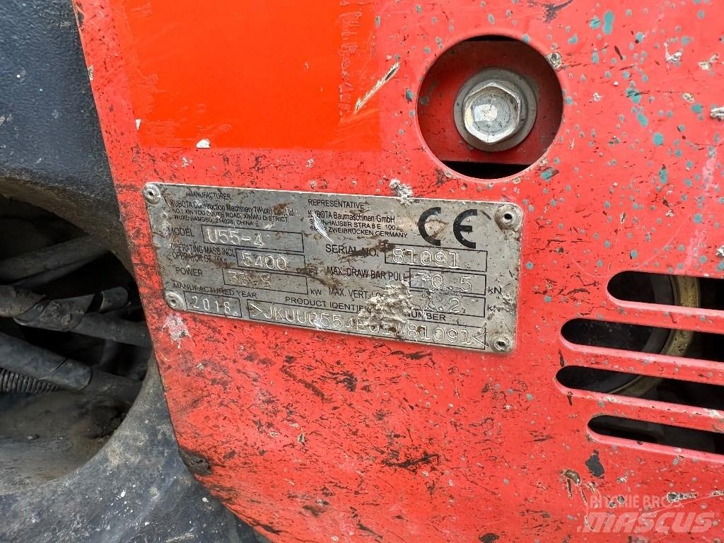 Kubota KX 055-4 Мини-экскаваторы
