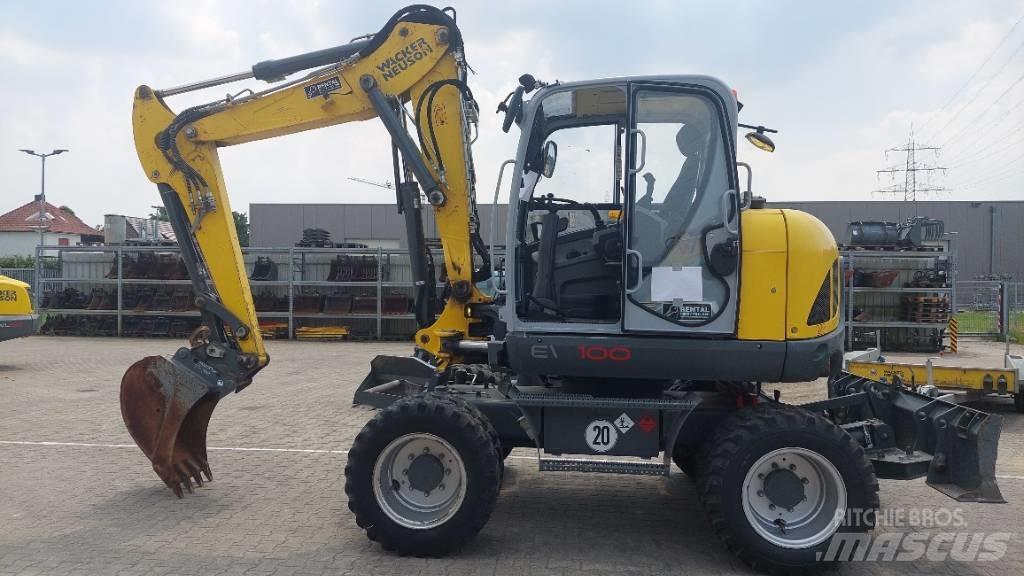 Wacker Neuson EW100 Колёсные экскаваторы