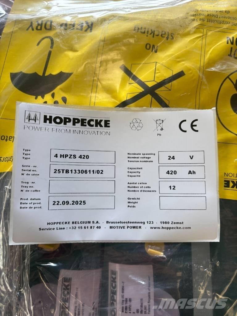 Hoppecke 4HPZS420 Аккумуляторные батареи