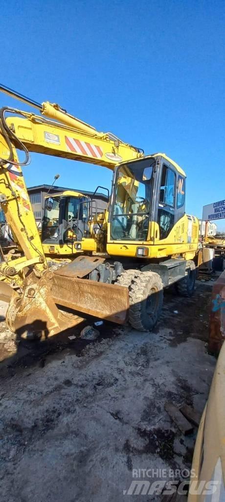 Komatsu PW 160-7 Колёсные экскаваторы