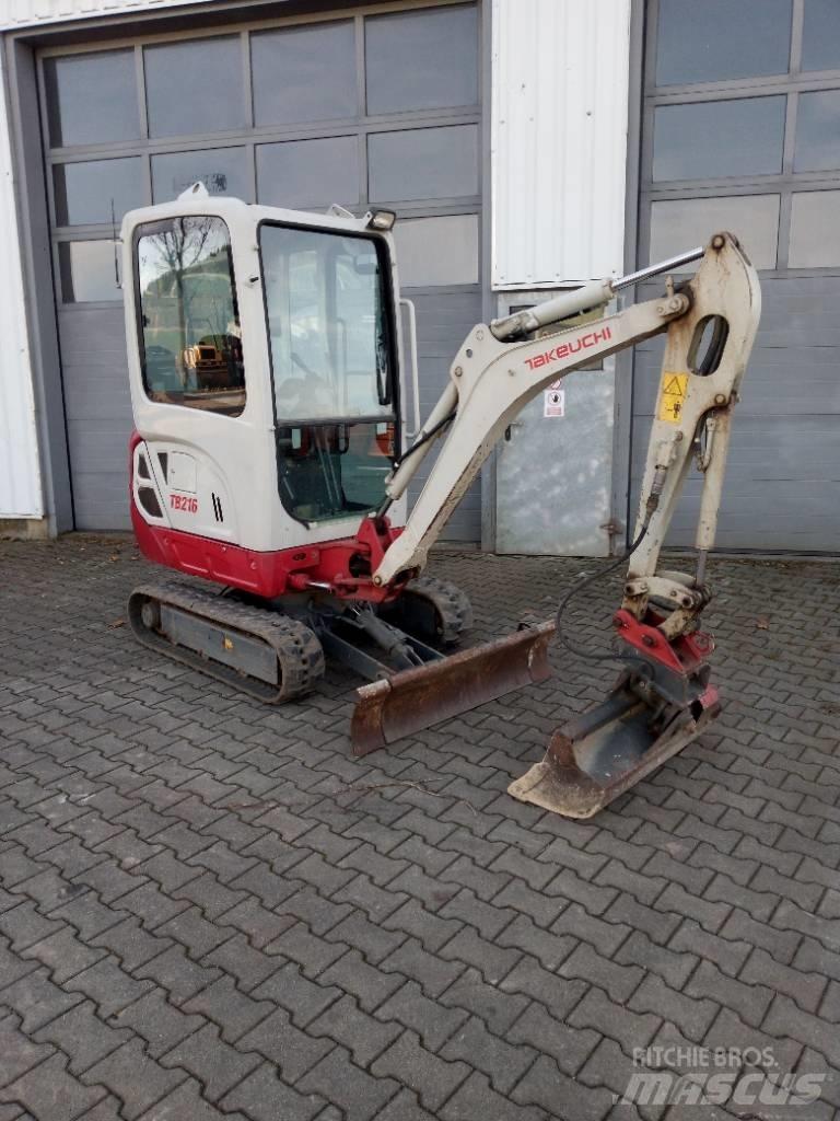 Takeuchi TB 216 Мини-экскаваторы
