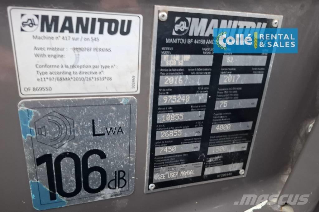 Manitou MT 1440 | 2016 Телескопические погрузчики