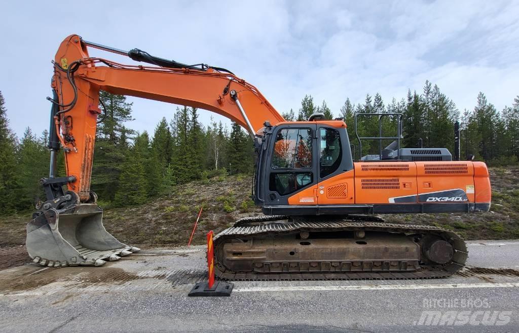 Doosan DX 340 LC Гусеничные экскаваторы