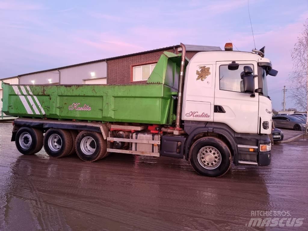 Scania R 480 8X4 Скиповые погрузчики