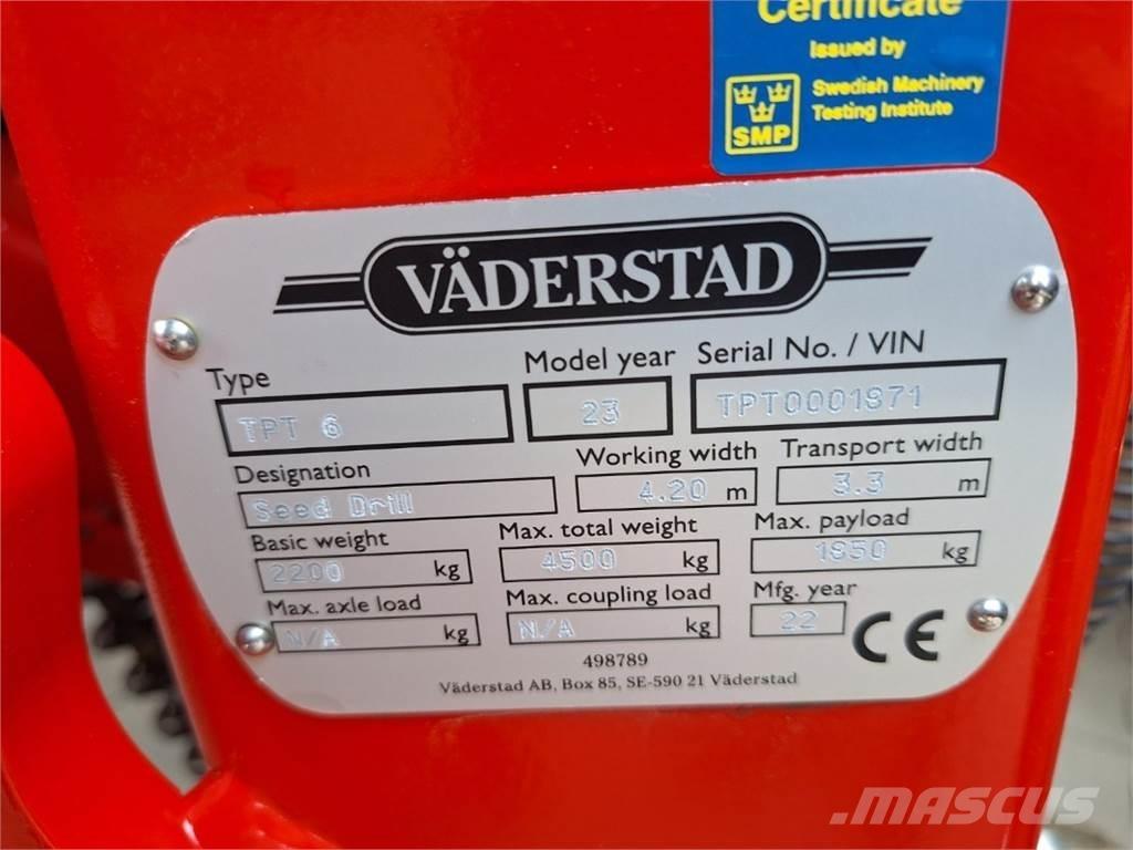 Väderstad TPT-6 Сеялки