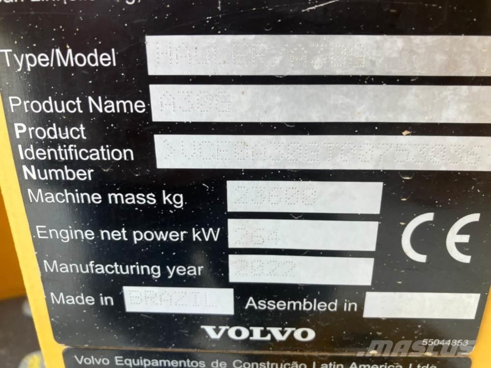 Volvo A30G Шарнирно-сочленённые самосвалы