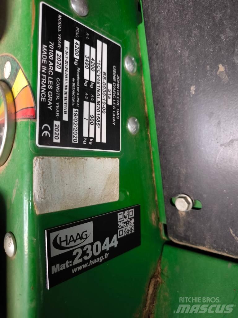 John Deere V461M Рулонные пресс-подборщики