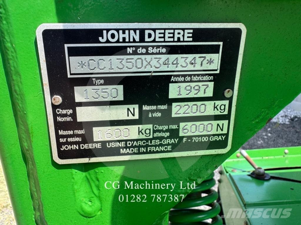 John Deere 1350 Косилки плющилки