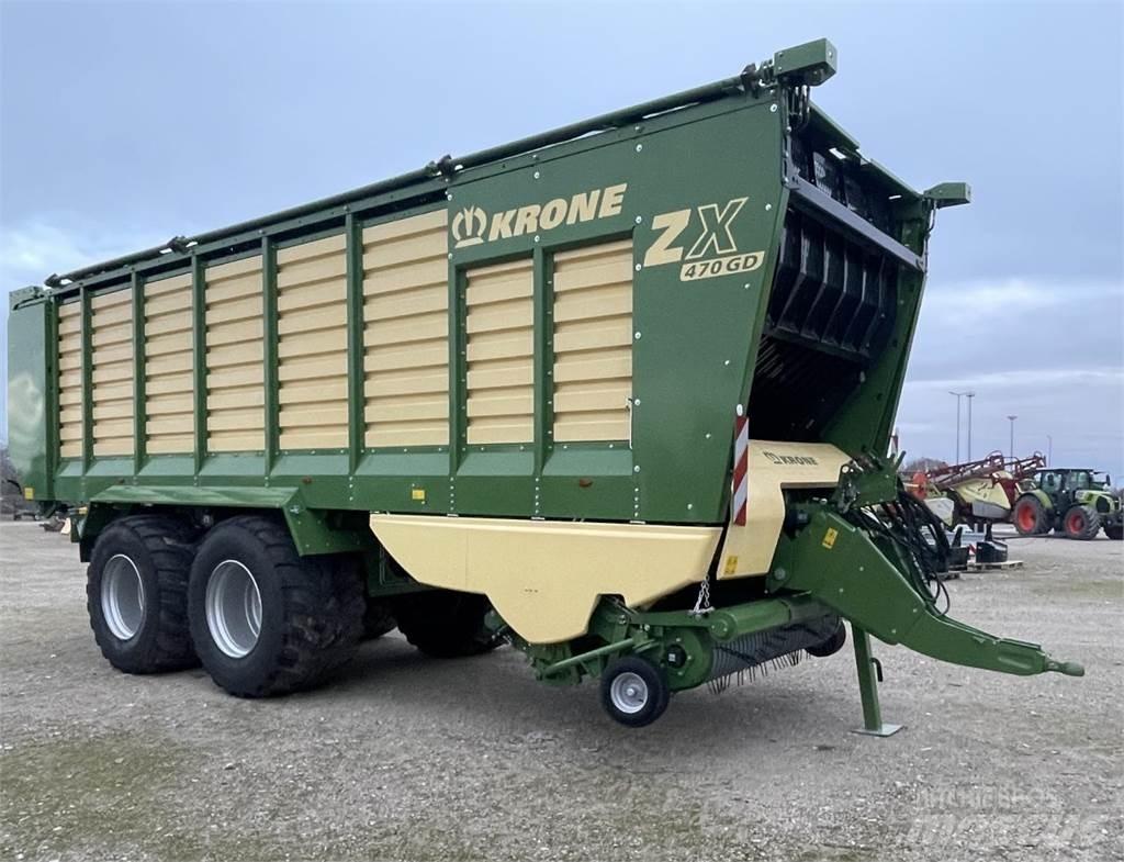 Krone ZX 470 GD Прицепы с самозагрузкой