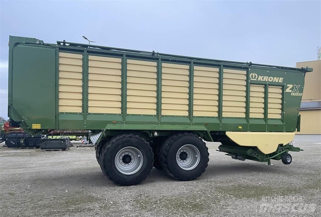 Krone ZX 470 GD Прицепы с самозагрузкой