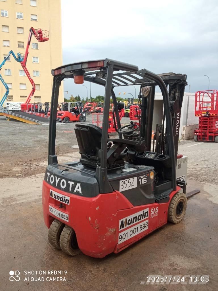 Toyota 8FBE16T Электропогрузчики