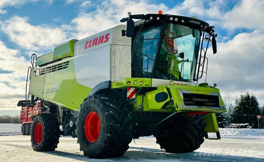 CLAAS Lexion 670 Зерноуборочные комбайны