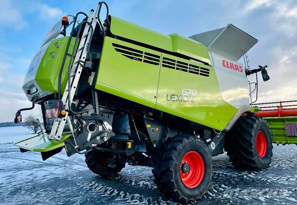 CLAAS Lexion 670 Зерноуборочные комбайны