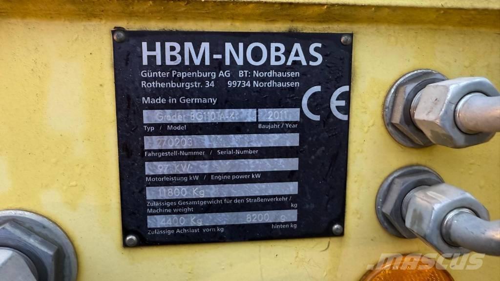 HBM BG 110 TA-4 Грейдеры