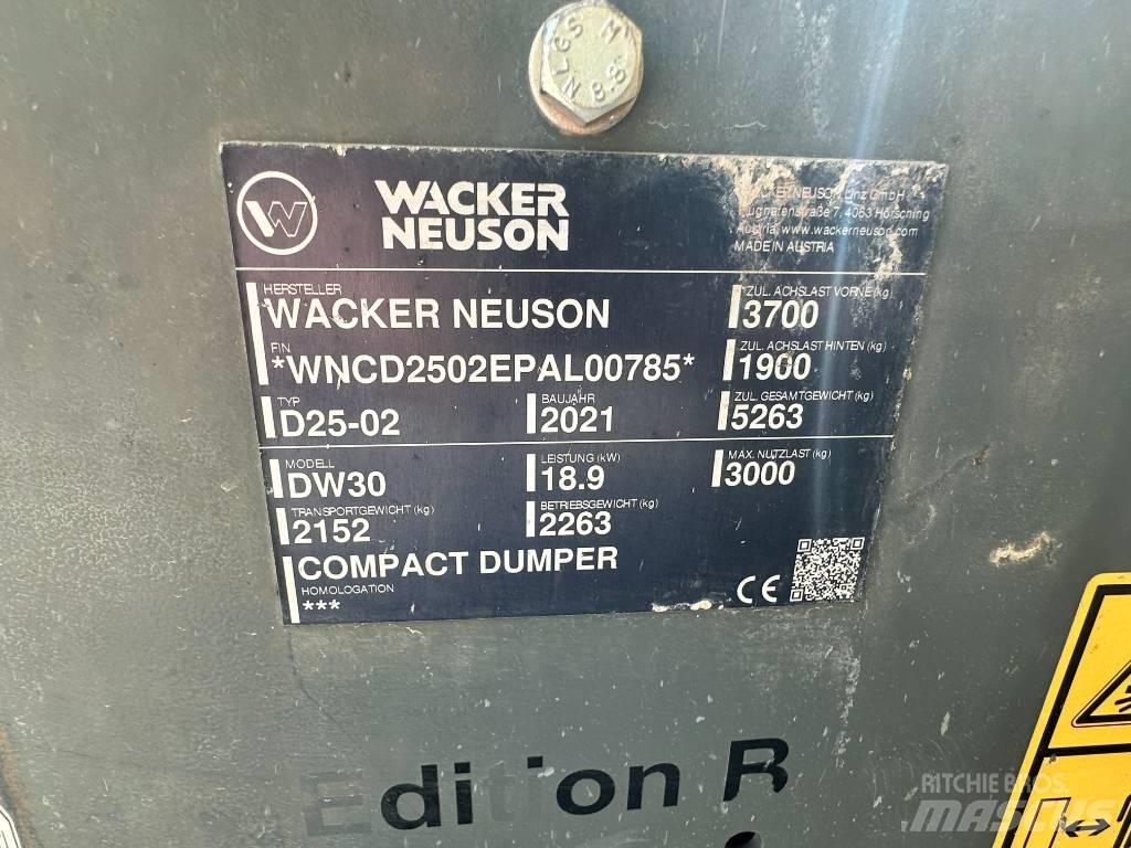 Wacker Neuson DW 30 Мини-самосвалы