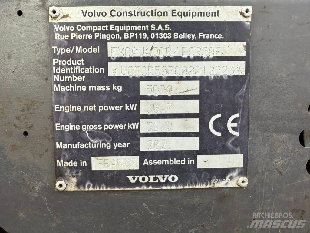 Volvo ECR50F Мини-экскаваторы
