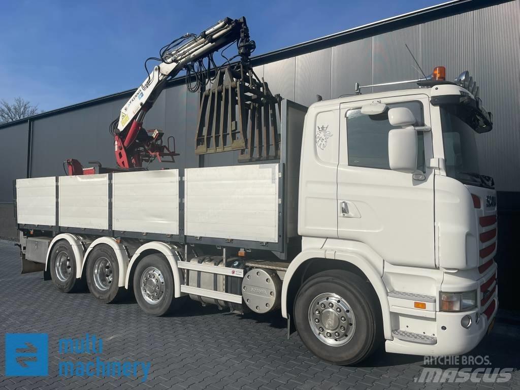 Scania R500 V8 Грузовики-платформы/боковая разгрузка
